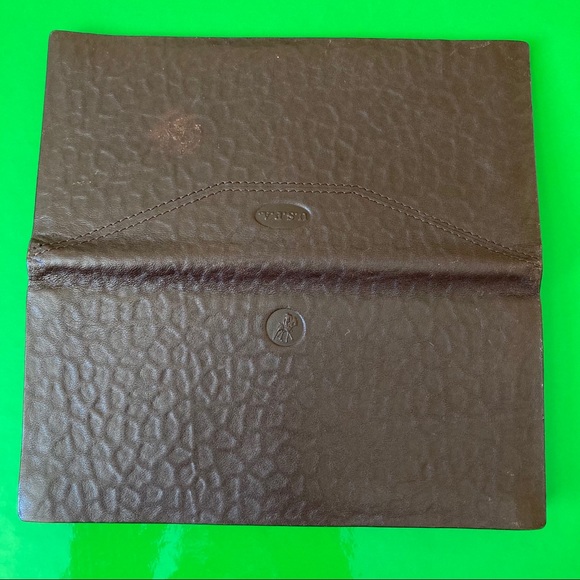 Bi-fold brown leather wallet - Picture 4 of 7